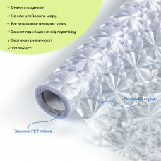 Пленка оконная на самоклейке 600х3000 (D) SW-00002162