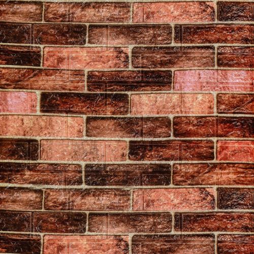 Панель стеновая в рулоне 3D 700мм*19,6м*2мм BROWN (D) SW-00002280