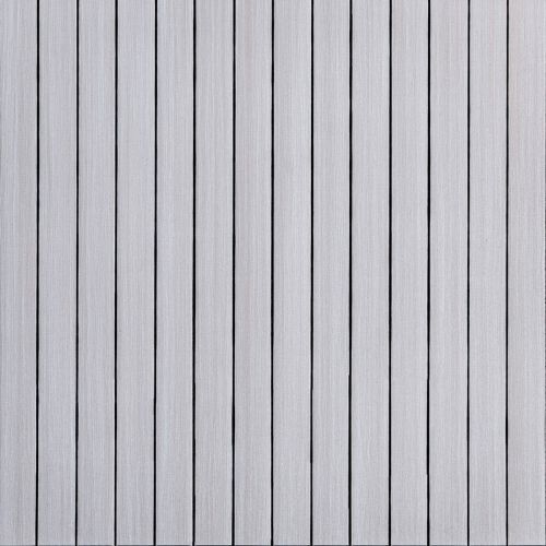 Покрытие виниловое самоклеющееся 3D рейки кедр серебряный 600*600*2,8мм (D) SW-00002198