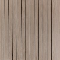 Покрытие виниловое самоклеющееся 3D рейки тик ореховый 600х600х2,8мм (D) SW-00002202