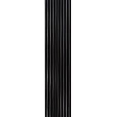 Декоративная PS рейка черная 2900х120х11мм (D) SW-00002148