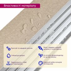Декоративная PS рейка 2900х160х11мм (D) SW-00002150
