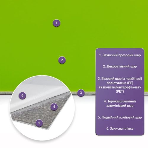Самоклеящаяся стеновая PET плитка 900x400x2mm (D) SW-00002254