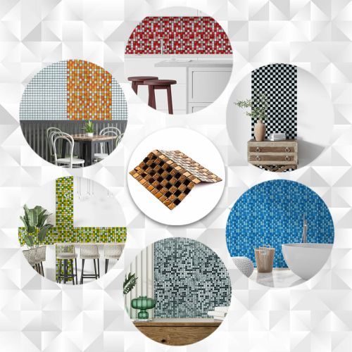 Мозаика из декоративного стекла 298х298х4,5мм SW-00002360