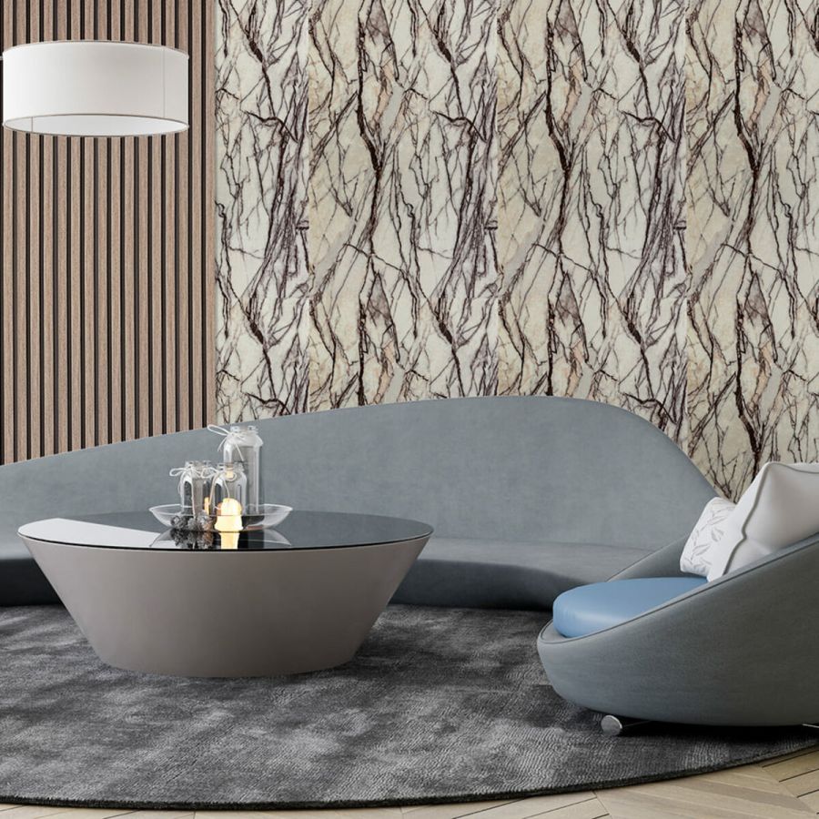 Самоклеящаяся стеновая PET плитка в рулоне 600x3000x2mm (D) SW-00002428