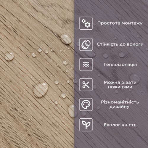 Самоклеящаяся стеновая PET плитка в рулоне 600x3000x2mm (D) SW-00002433