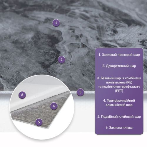 Самоклеящаяся стеновая PET плитка 600x300x2mm (D) SW-00002301
