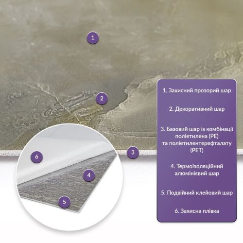 Самоклеящаяся стеновая PET плитка 600x300x2mm (D) SW-00002305