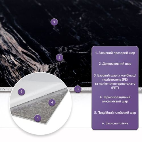 Самоклеящаяся стеновая PET плитка 600x300x2mm (D) SW-00002312