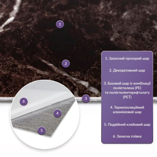 Самоклеящаяся стеновая PET плитка 600x300x2mm (D) SW-00002319