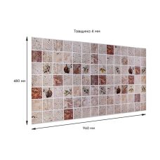 Декоративная ПВХ панель 960х480х4мм (D) SW-00002478