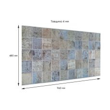 Декоративная ПВХ панель 960х480х4мм (D) SW-00002480