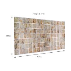 Декоративная ПВХ панель 960х480х4мм (D) SW-00002481