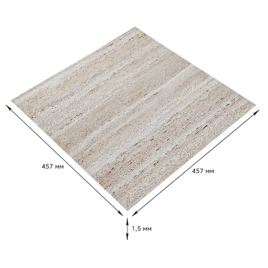 Самоклеящаяся LVT плитка 457*457*1.5mm (D) SW-00002461