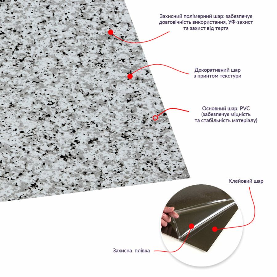 Самоклеящаяся LVT плитка 457*457*1.5mm (D) SW-00002464