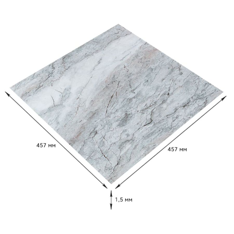 Самоклеящаяся LVT плитка 457*457*1.5mm (D) SW-00002465