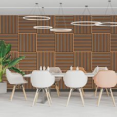 Панель-рейка LIGHT BROWN+BLACK 665х665х5мм (D) SW-00002533