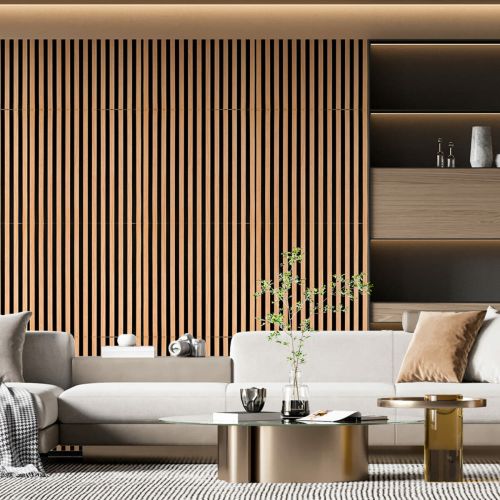 Панель-рейка LIGHT BROWN+BLACK 665x665x5мм (D) SW-00002533