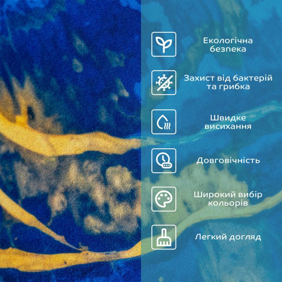 Влагопоглощающий коврик 50x80CMx3MM (D) SW-00002541