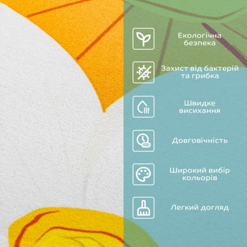 Влагопоглощающий коврик 50x80CMx3MM (D) SW-00002546