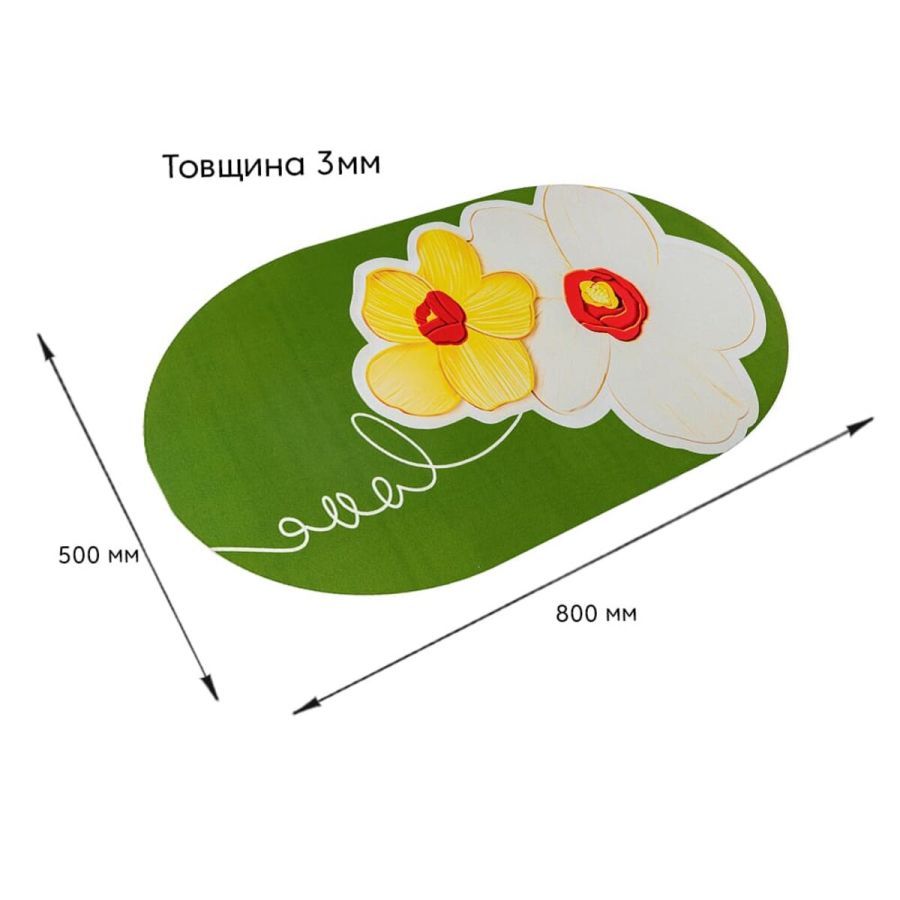 Влагопоглощающий коврик 50x80CMx3MM (D) SW-00002547