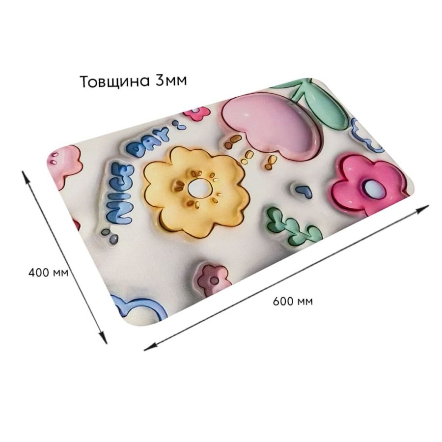 Влагопоглощающий коврик 40x60CMx3MM(D) SW-00002550