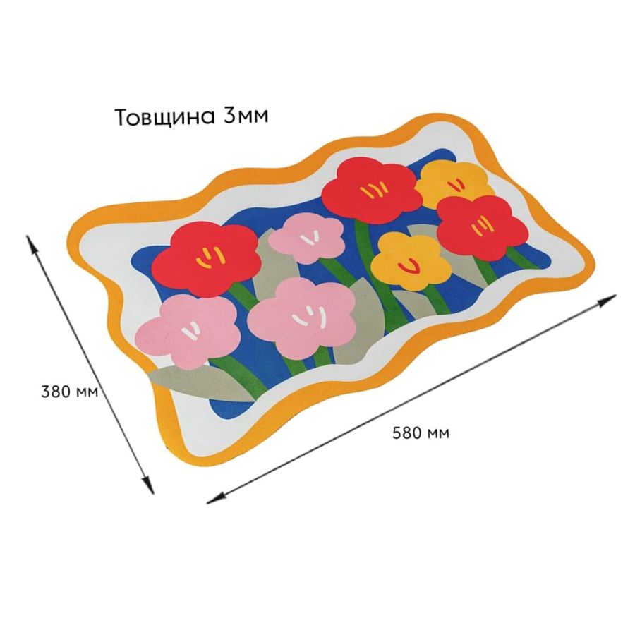 Влагопоглощающий коврик 38x58CMx3MM(D) SW-00002562
