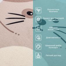 Влагопоглощающий коврик Котик 40х60CMх3MM(D) SW-00002564