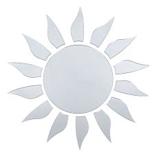 Зеркальный декор акриловый самоклеющийся серебро,15шт (D) SW-00002501