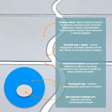 Зеркальный декор акриловый самоклеющийся 120*80мм серебро, 6шт (D) SW-00002509