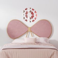 Зеркальный декор акриловый самоклеющийся серебро, 18шт (D) SW-00002524