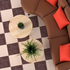 Самоклеящаяся плитка под ковролин мокко 300*300*4,5MM (D) SW-00002488