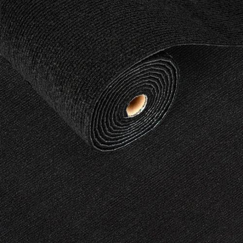 Самоклеящаяся плитка под ковролин в рулоне чёрный 600*3000мм SW-00002588