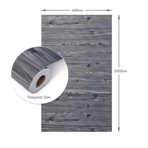 Самоклеящаяся стеновая PET плитка в рулоне 600*3000*2mm (D) SW-00002890
