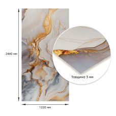 Декоративная ПВХ плита 1,22м х 2,44м х 3мм SW-00002594