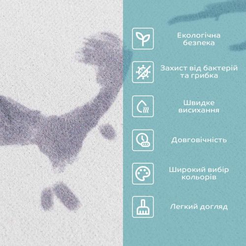 Влагопоглощающий коврик 50х80х3мм SW-00001890