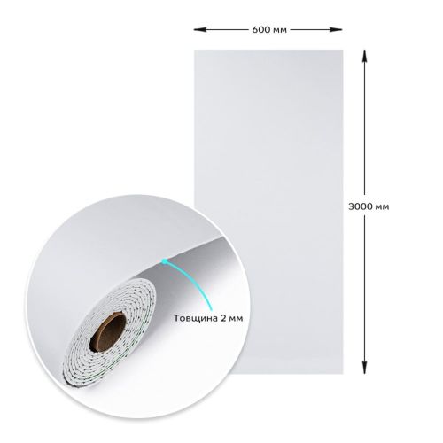 Самоклеящаяся виниловая плитка в рулоне 600х3000х2мм Мат SW-00002973