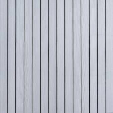 Покрытие настенное виниловое 3D рейки белый графит 600*600*2,8мм (D) SW-00002193