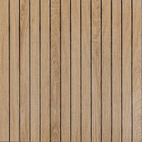 Покрытие виниловое самоклеющееся 3D рейки 600х600х2,8мм Светлый миндаль SW-00002204