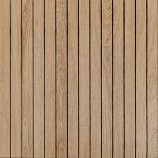 Покрытие виниловое самоклеющееся 3D рейки 600х600х2,8мм Светлый миндаль SW-00002204