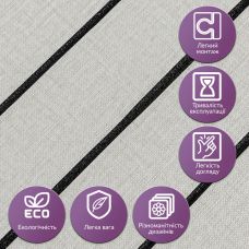 Покрытие виниловое самоклеющееся 3D рейки 600х600х2,8мм SW-00003242