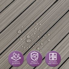 Покрытие виниловое самоклеющееся 3D рейки 600х600х2,8мм SW-00003245