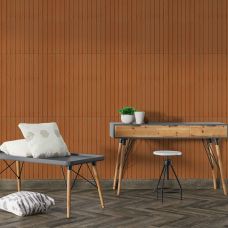 Покрытие виниловое самоклеющееся 3D рейки 600х600х2,8мм SW-00003246