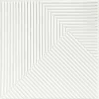 Панель стеновая 500х500х5мм 3D Бамбук Белый SW-00002877