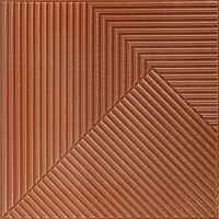 Панель стеновая 3D 500х500х5мм Бамбук Коричневый SW-00002880