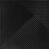 Панель стеновая 3D 500х500х5мм Бамбук Чёрный SW-00002881