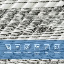 Панель стеновая 3D 500х500х5мм Бамбук Дерево Зебра SW-00002884