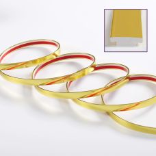 T-образный молдинг 3000х12х4мм Золото SW-00001151