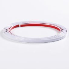 D-образный молдинг 3м х 8мм х 4мм Белый (D) SW-00001550