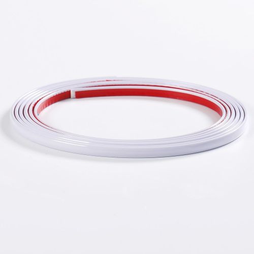 D-образный молдинг 3м х 8мм х 4мм Белый (D) SW-00001550